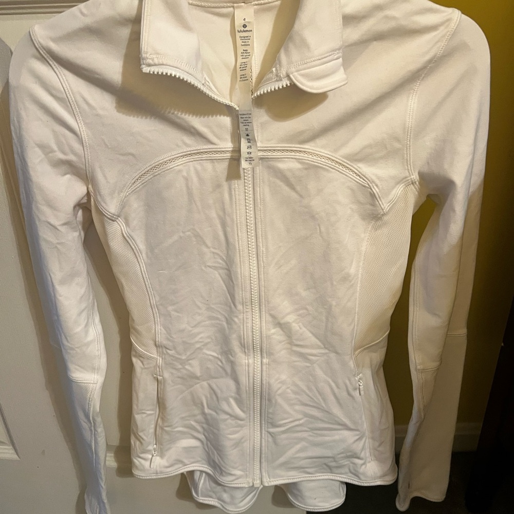 Lululemon Athletica White Utility Jacket